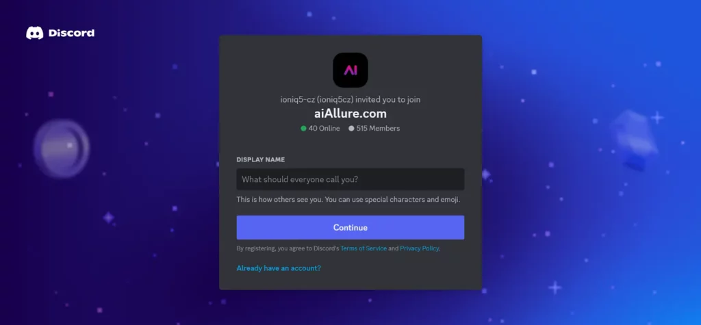 AIAllure - Discord Channel