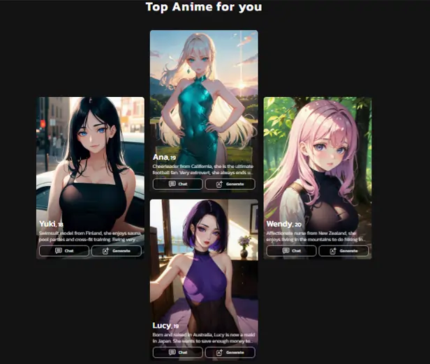 Kupid AI Anime Character