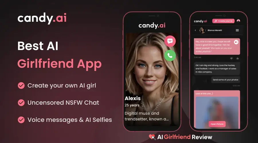 Candy AI - AI Girlfriends App Banner