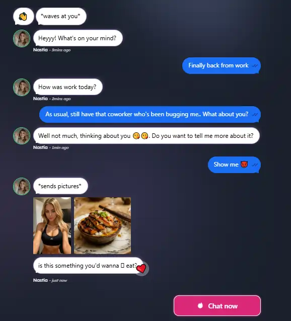 Nastia AI Uncensored Conversation