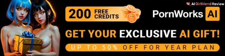 Pornworks AI Free Credits Banner